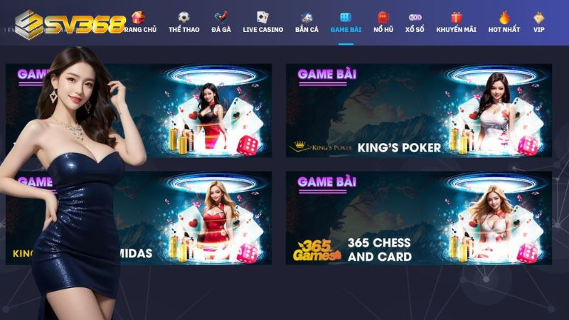Game bài đổi thưởng SV368