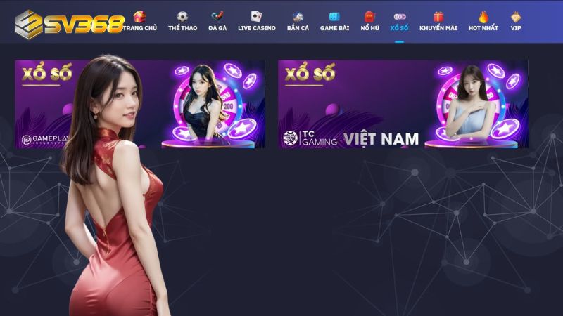 Xổ số trực tuyến SV368
